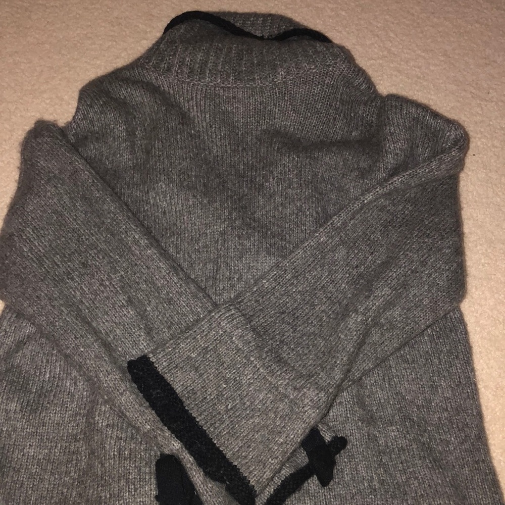 Zara knit sweater with detailed sleeves